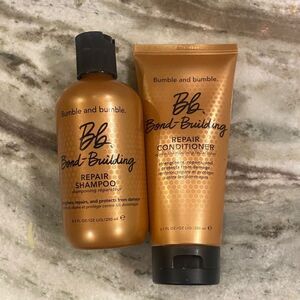 Bumble and bumle Gold Bond-Building Repair shampoo + conditioner duo